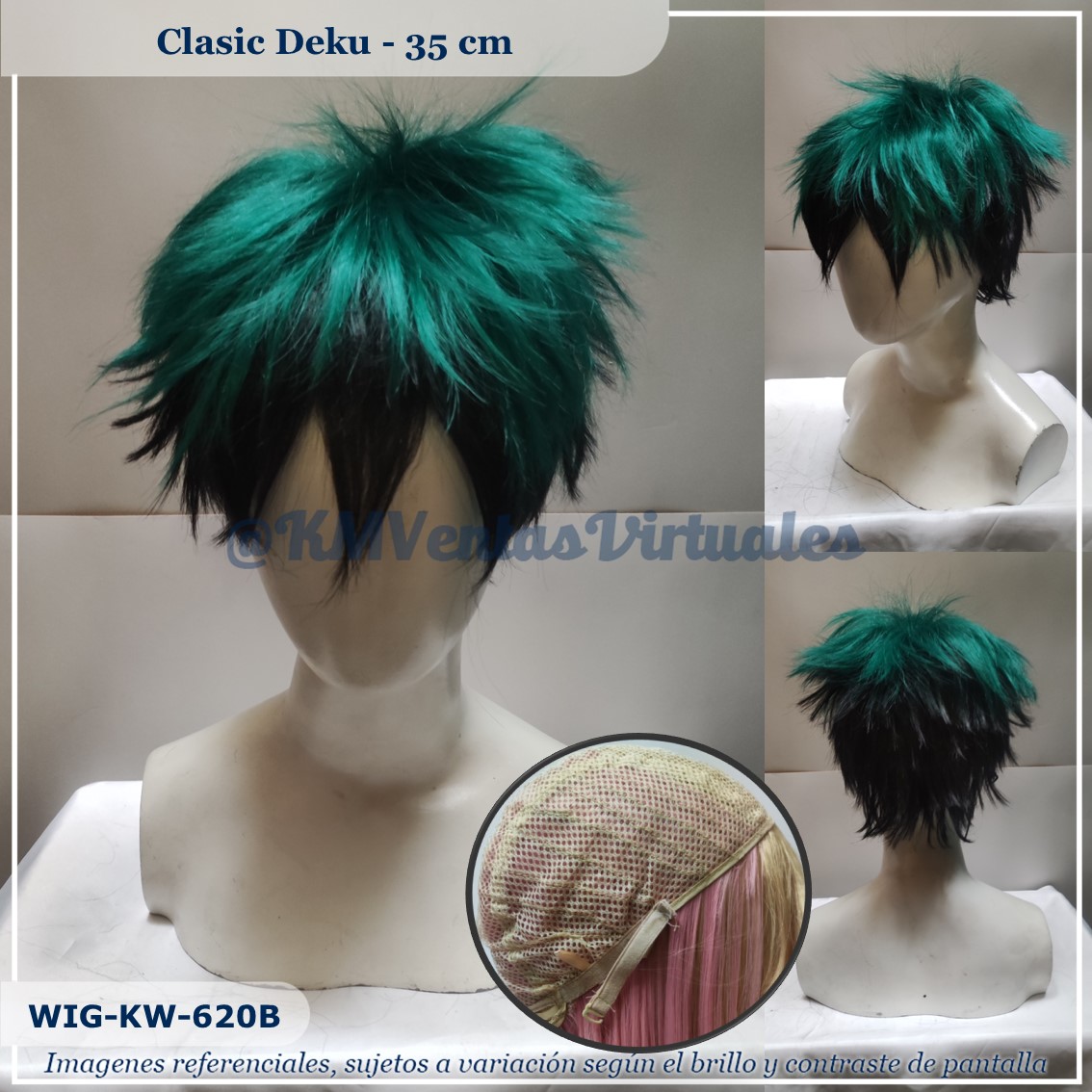 Peluca Deku