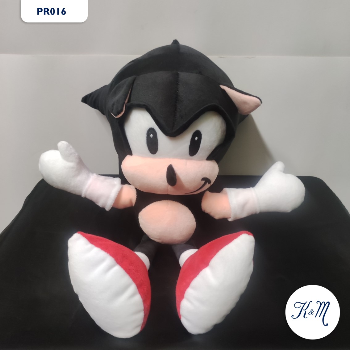 Peluche Shadow Sonic the Hedgehog PR016 K M Ventas Virtuales